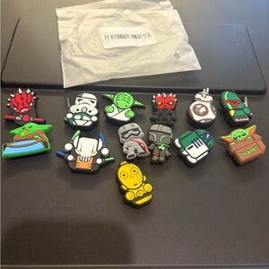 13 Piece Star Wars Jibbitz for Crocs